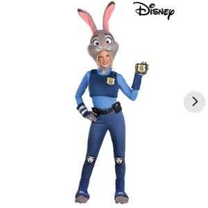 Disney Judy Hopps Kids Costume - Blue and Gray